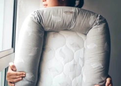 Breathe Eze Cosy Crib| White Leaf|By BabyHood 12 Breathe Eze Cosy Crib| White Leaf|By BabyHood -Baby Products Store Organic Breathe Eze Cosy Crib features 5