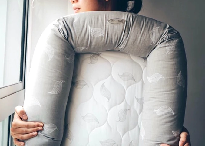 Breathe Eze Cosy Crib| White Leaf|By BabyHood 6 Breathe Eze Cosy Crib| White Leaf|By BabyHood - Image 6