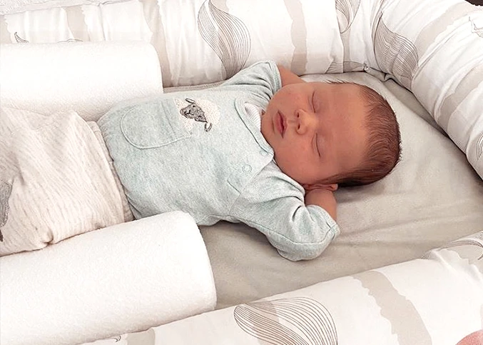 Breathe Eze Cosy Crib| White Leaf|By BabyHood 7 Breathe Eze Cosy Crib| White Leaf|By BabyHood - Image 7