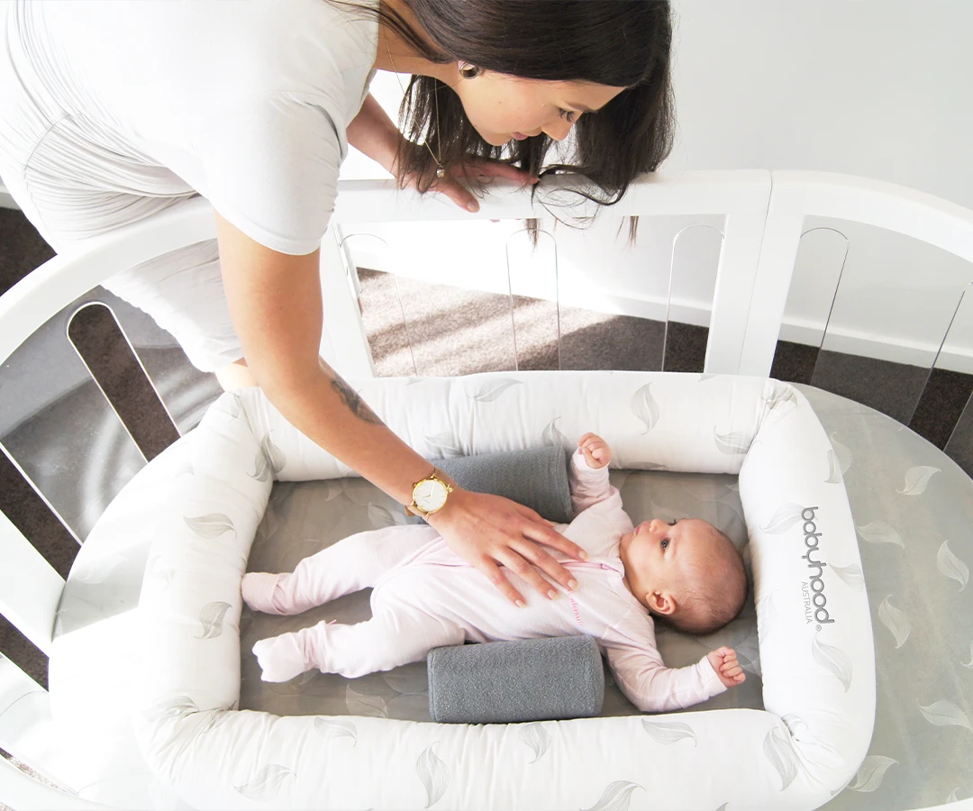 Breathe Eze Cosy Crib| White Leaf|By BabyHood 3 Breathe Eze Cosy Crib| White Leaf|By BabyHood - Image 3