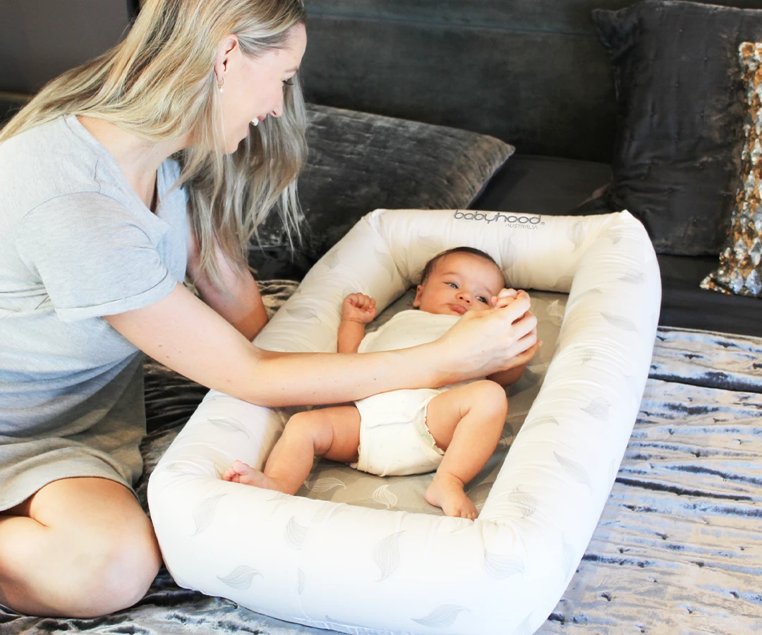 Breathe Eze Cosy Crib| White Leaf|By BabyHood 2 Breathe Eze Cosy Crib| White Leaf|By BabyHood - Image 2