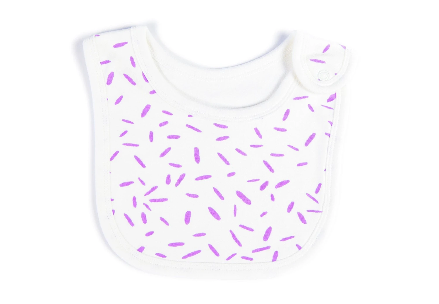 Organic Bib – RIZ Lavender 1 Organic Bib – RIZ Lavender