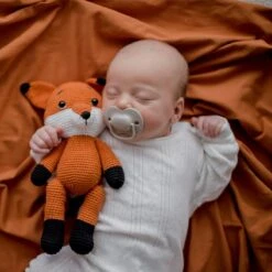 Baby Swaddle|Savannah Rust| By Zoe Sage| Stretchy Swaddle