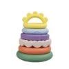 Baby Sensory Rainbow Stacking Teether| Silicone| Koala Dream