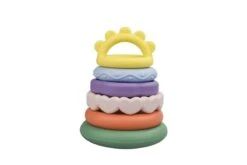 Baby Sensory Rainbow Stacking Teether| Silicone| Koala Dream
