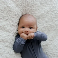 Baby Zippered Romper | Horizon| By Zoe Sage -Baby Products Store TEETHING HORIZON BUBBA scaled 1