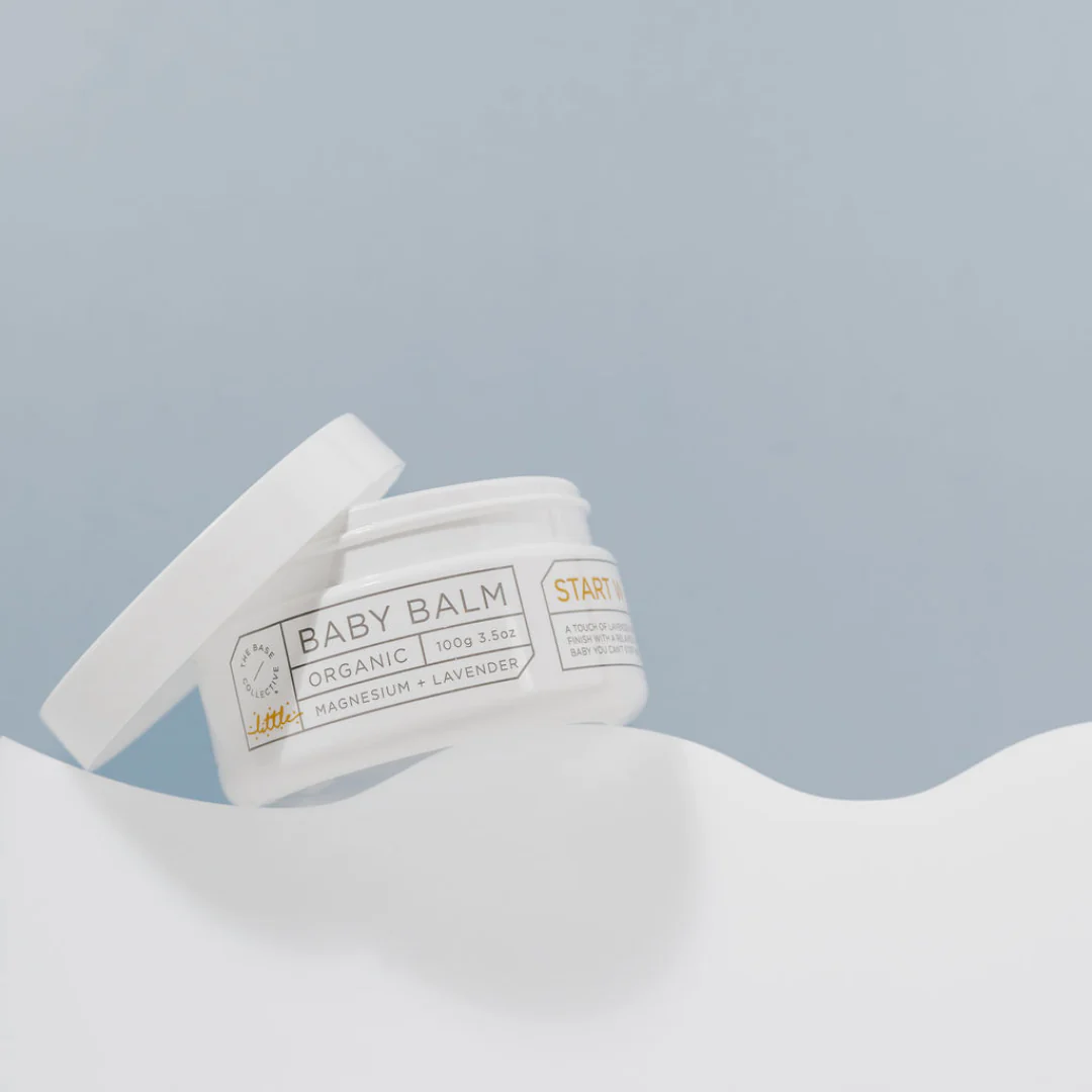 The Base Collective Little Organic Magnesium & Lavender Baby Balm Bundle X 2 | 100g 4 The Base Collective Little Organic Magnesium & Lavender Baby Balm Bundle X 2 | 100g - Image 4