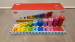 Counting Stacker Puzzle Board By Tooky Toys 7 Counting Stacker Puzzle Board By Tooky Toys -Baby Products Store THE TOOKY TOY COUNTER