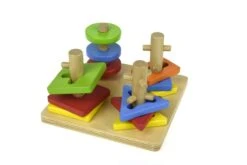 WOODEN ROTATING SHAPE SORTER| By Koala Dream