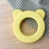 Baby|Sensory Silicone Bear Teether|Yellow