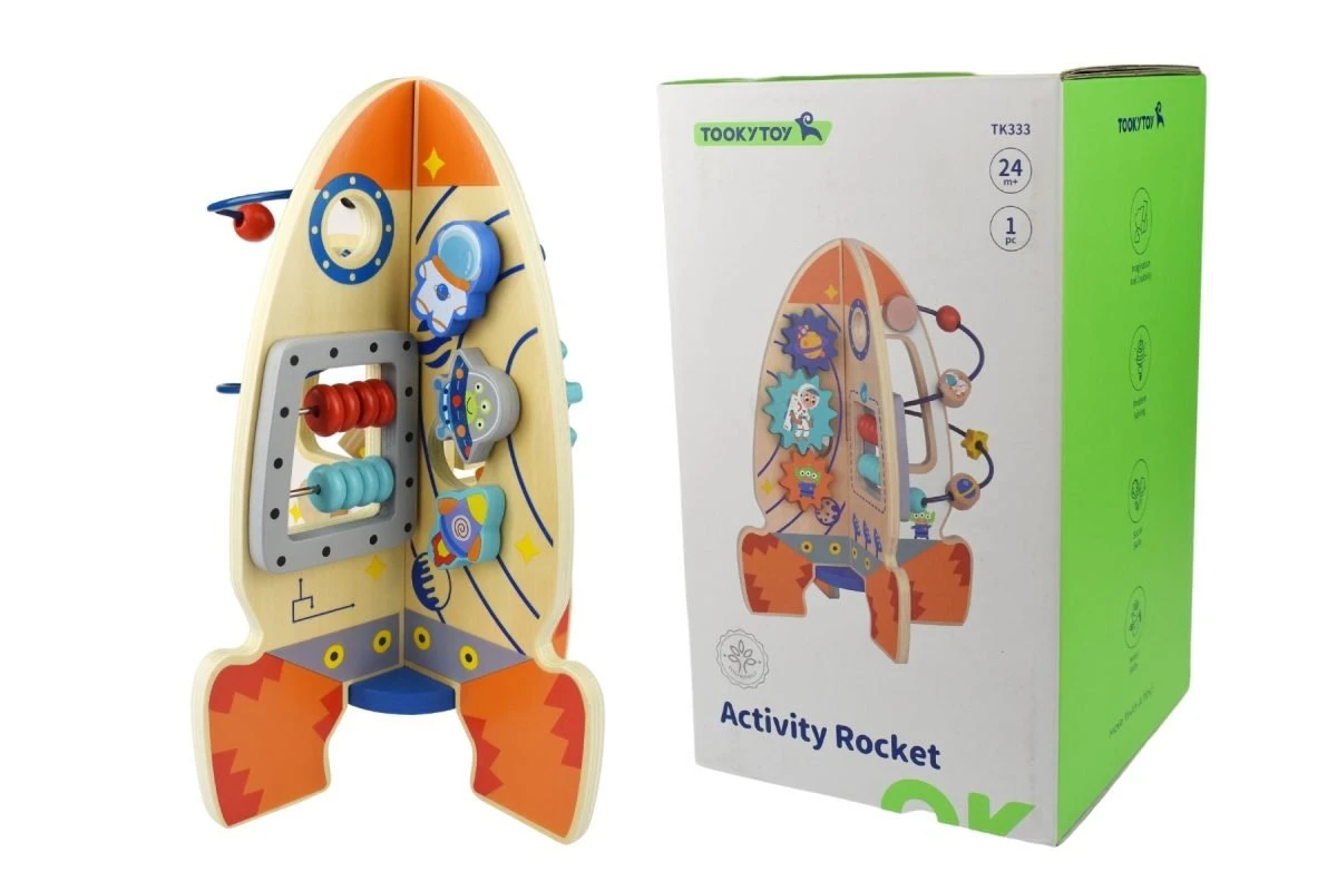 ACTIVITY ROCKET By Tooky Toys 2 ACTIVITY ROCKET By Tooky Toys - Image 2