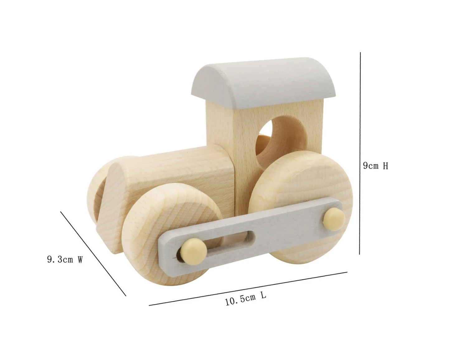 WOODEN TRAIN ENGINE| Calm And Breezy By Kaper Kidz 2 WOODEN TRAIN ENGINE| Calm And Breezy By Kaper Kidz - Image 2