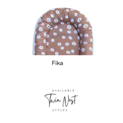 BubNest FOR TWINS|Organic Baby Nest| Assorted Styles| MADE TO ORDER! -Baby Products Store TWIN NEST FIKA scaled 1