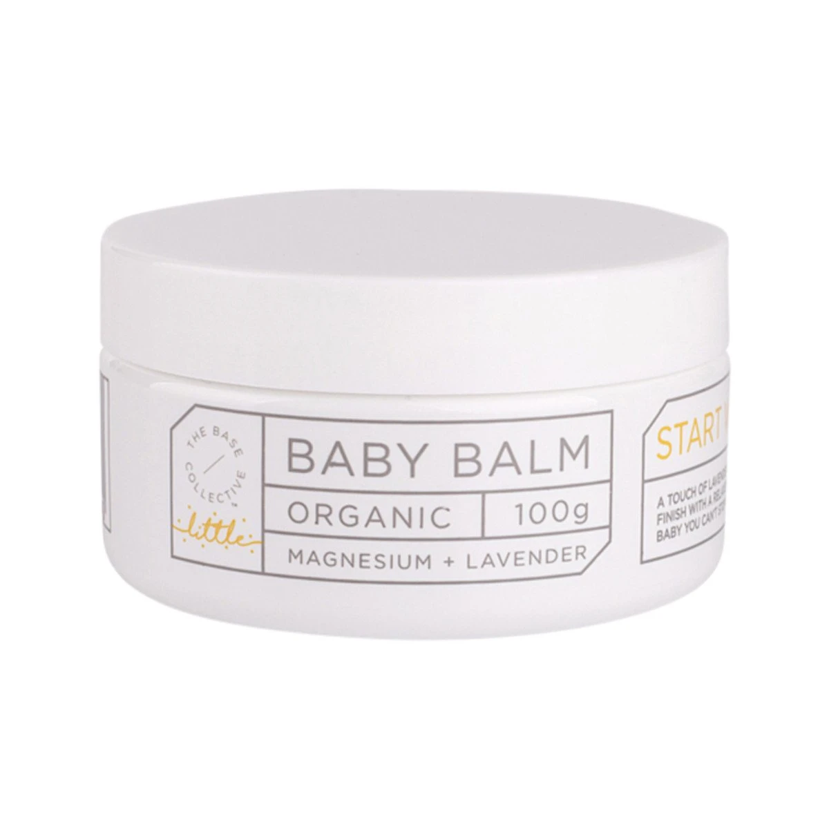 The Base Collective Little Organic Magnesium & Lavender Baby Balm Bundle X 2 | 100g 1 The Base Collective Little Organic Magnesium & Lavender Baby Balm Bundle X 2 | 100g