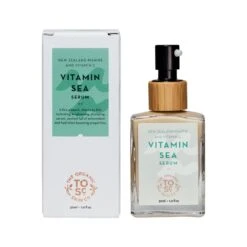 The Organic Skin Co Organic Vitamin Sea Serum New Zealand Marine And Vitamin C 30ml