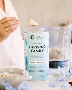Nutra Organics Thriving Family ( Protein & Multivitamin) Smooth Vanilla 450g -Baby Products Store Thriving Family smooth vanilla kids protein 2 1024x1024.jpg