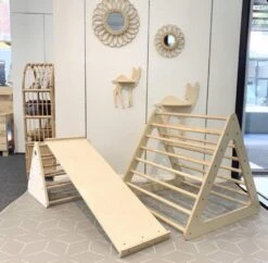 Pikler Rock Wall & Slide| (Triangles Sold Separately!)