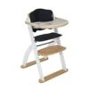 Babyhood|Kaylula Ava Forever High Chair| White& Beech Mix| Includes Food Tray & Cushion Inserts
