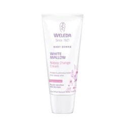 Weleda Baby Derma Nappy Change Cream White Mallow | Fragrance Free) 50ml| Bulk Bundle X