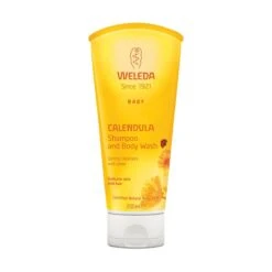 Weleda Baby Shampoo And Body Wash Calendula 200ml X 3 Bulk Bundle