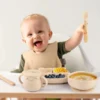 Baby Feeding Set| Food Grade Silicone| 11pc Bundle | Chino