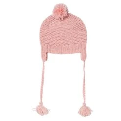Pure Wool Acorn London Beanie – Dusty Pink In X- Small Only !