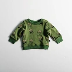 Anarkid Organic Hot Chips Aop Sweater| Only Newborn And 0-3 M Left In Stock!