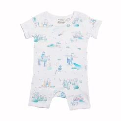 Organic Cotton Summer Growsuit – Springtime Play