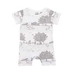 Organic Cotton Summer Growsuit – Springtime Garden Collection