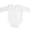 Organic Cotton Long Sleeve Bodysuit – SPARKLING NEW GOLD