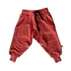 Anarkid Organic Fleece Trackies – Red| Only 2 Left ( Small Sizes) Be Quick!