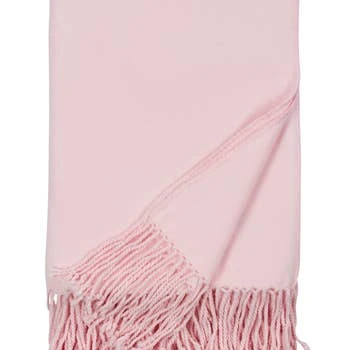 Organic Bamboo Throw Rug In Rose Dust 1 Organic Bamboo Throw Rug In Rose Dust