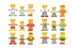 Dressing Bear Family By Kaper Kidz 7 Dressing Bear Family By Kaper Kidz -Baby Products Store puzzle pices scaled 1