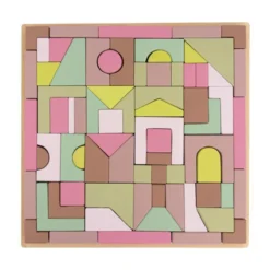 Block Set| Shapes Of The Forest| By Euca Toys