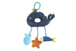Snuggle Buddy Splashy Whale Dangler By Koala Dream
